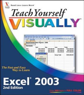 Excel 2003 by Sherry Willard Kinkoph 2005, Paperback, Revised