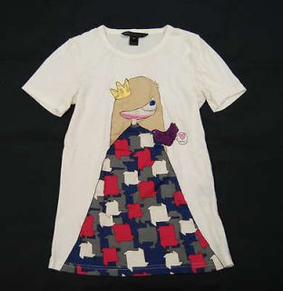 marc by marc jacobs miss marc girl t shirt x small