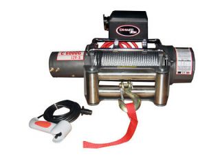 ELECTRIC WINCH 6000LB 12 VOLT RECOVERY 4X4 TRAILER BOAT
