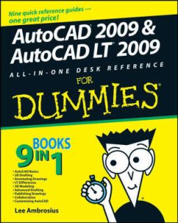 autocad 2009 and autocad lt 2009 all in one desk