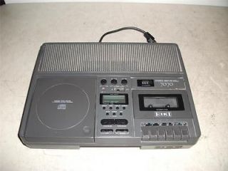 Eiki 7070 Stereo Compact Disc Player Cassette Tape Recorder
