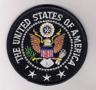   HALLOWEEN COSTUME PARTY PROP PATCH PRESIDENT SEAL WHITEHOUSE PATCH