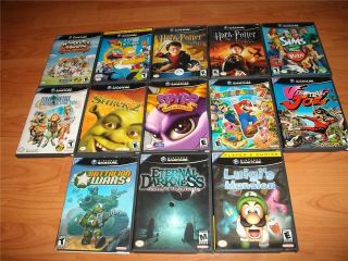 Nintendo GAMECUBE   Harvest Moon ,MarioParty 7, Spyro , Final Fantasy 