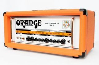 orange rockerverb 100 mark ii 100 watt guitar amp head