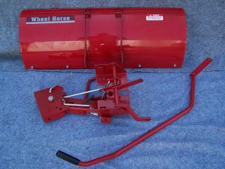 new wheel horse plow id 0642bk01 for 250 series tractor