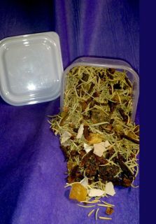 new blend larger size BANISH NEGATIVITY herbal incense mojo mix wicca 