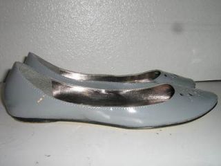 steve madden faux patent leather flats womens 9