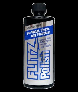 Flitz LQ04535 Liquid Polish for Metal, Plastic, and Fiberglass 3.4 
