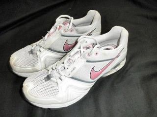 NIKE SHOX 8.5 Eu 40 Womens Delicate Pink Silver White Sneakers Running 