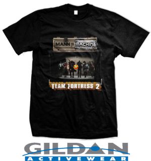 mann vs machine game team fortress t shirt size s 2xl  19 