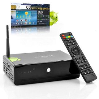 Android 4.0 HDD Bay TV + PC Multimedia Box Media Player, Full HD, WIFI 