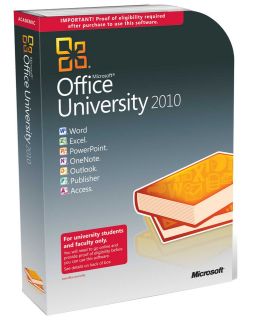 microsoft office university 2010 in Office & Business