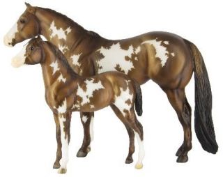 breyer 1446 overo pinto mare foal free parcel post returns
