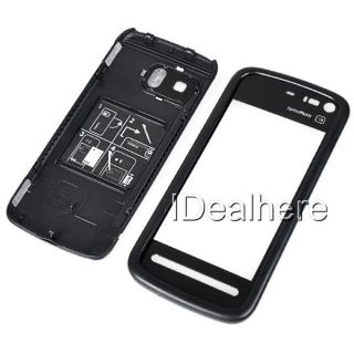 black case cover housing for nokia 5800 phone from hong