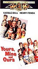 Yours, Mine and Ours VHS, 1997, Clamshell Family Entertainment