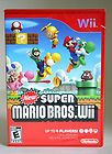 New Super Mario Bros. (Wii, 2009) Works With Wii And Wii U. Brand New 