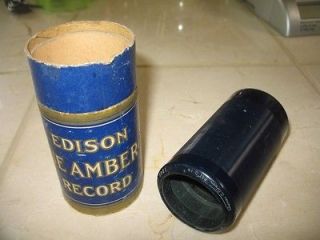 edison blue amberol phonograph record cylinder no 1940 time left