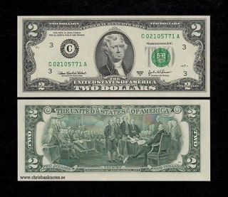 UNITED STATES USA $2 DOLLARS 2003 UNC banknote, P 516   AMERICA