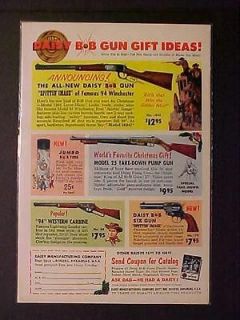 Newly listed OLD ANTIQUE 1961 COWBOY TOY ~DAISY BB GUN AIR RIFLE GUNS 