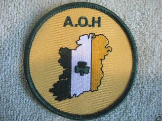 aoh ireland map patch ancient order of hibernians aoh time