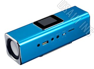 New Blue Mini USB TF/Micro SD Card Speaker For Ipod  MP4 Player DVD 
