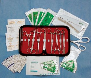 Oasis Survival Surgical Suture Stapler Kit Emergency First Aid SS10 w 