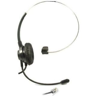 call center high quality office phone headset with rj9 rj10