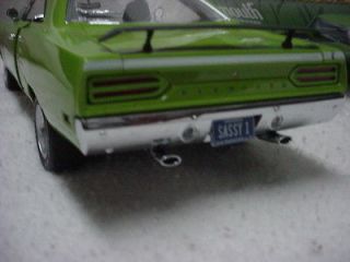 GMP 1970 Plymouth Road Runner Sassy Grass 118 scale diecast model New 