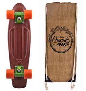 Newly listed New 2013 Penny Organic Skateboard Complete Brown 22 FREE 