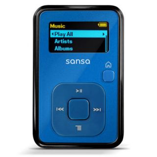 SanDisk Sansa Clip Blue 4 GB Digital Media Player