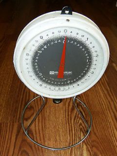 Vintage NARCO Air Shields Medical Scale Antique Health 10# Hartboro 