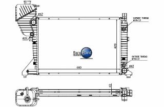 OSC 2796 Radiator