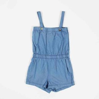 girls denim blue jumpsuit by mini rodini more options size