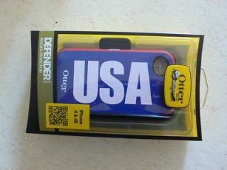 Otterbox Defender iPhone 4 4S Anthem Collection USA Case in Retail 