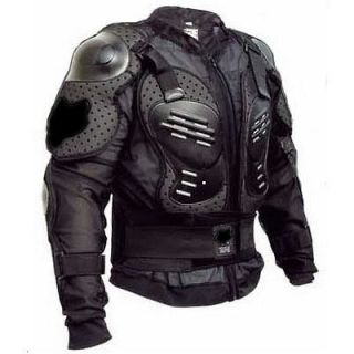 ARMOR Black Jacket Body Guard Bike & Motocross Gear size M,L,XL,XXL 