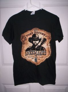 2011 toby keith locked loaded concert tour t sirt size s