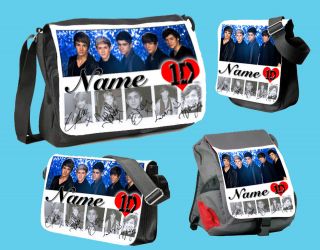 Personalised ONE DIRECTION Bags Choose from 4 sizes School~Add Name
