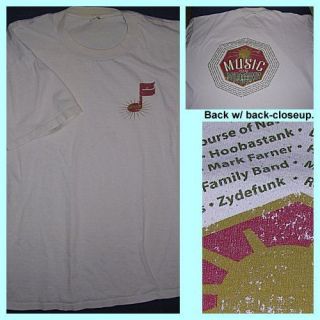 Music Midtown Atlanta 2002 w/ all of the Bands listed on this XL T 