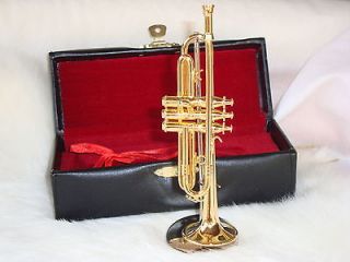   Miniature Gold Only 4.5 L Music Gift Stand/Case Included Brand NEW