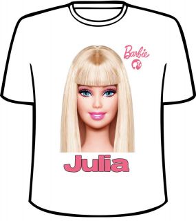 personalized barbie t shirt more options t shirt size t