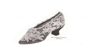 antique wedding shoes in Clothing, 