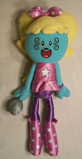 2009 Fisher Price   Wow Wow Wubbzy Daizy Star   16 Talking Plush Doll 