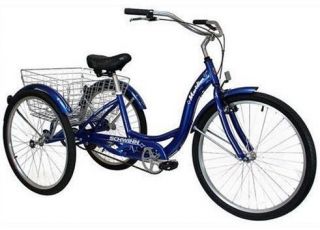 Schwinn Adult Trike 3 Wheel Tricycl 26 Meridian Cruiser Bike/Bicycle 