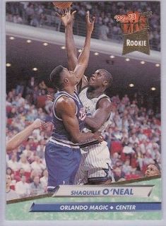 SHAQUILLE ONEAL 1992 93 ULTRA ROOKIE RC LAKERS MAGIC #328