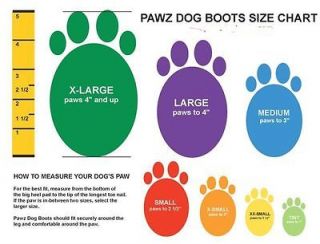 pawz dog boots 12 waterproof reusable dog shoes xlarge time