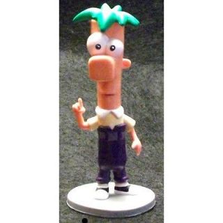 PHINEAS & FERB Ferb PERRY PLATYPUS Disney PVC TOY CAKE TOPPER FIGURE 