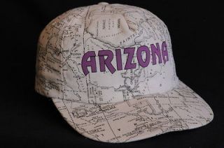 Vtg ARIZONA snapback hat cap USA AMERICA Grand Canyon Navajo southwest 