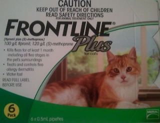 frontline plus for cats 6 months merial not a kit