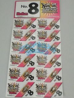 OS Glow Plugs No 8 Card of 12pcs. For 2 Stroke Engines.