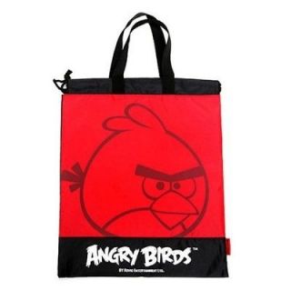 angry birds shopping shoe bag w tie 